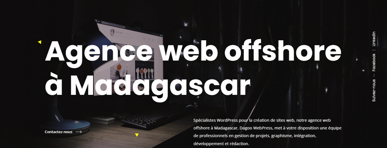 Dagoo WebPress - Avantage de confier la création de site à Madagascar